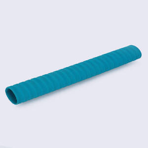Cricket Bat Rubber Grip- Annular Ribbed Pattern Turquoise
