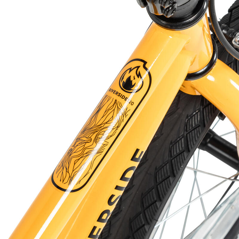 JR HYBRID BIKE RS120 6-9Y Yellow CN