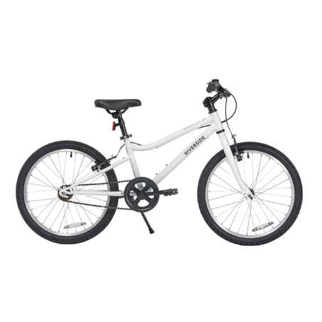 Bicicleta para niños HYC100 rin20" riverside 6 a 9 años - blanco