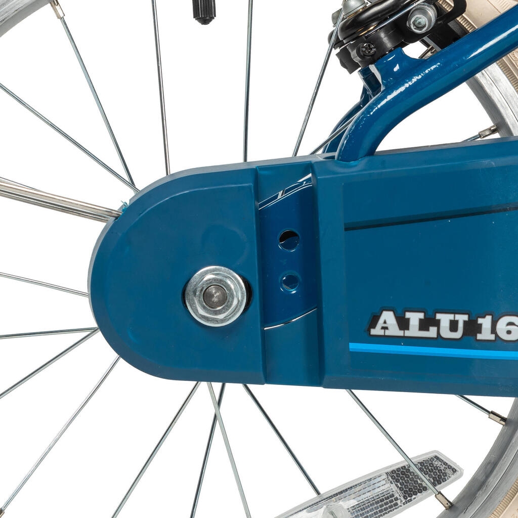 Vélo de Ville Enfant 900 16 Pouces 4-6 Ans Alliage - Bleu
