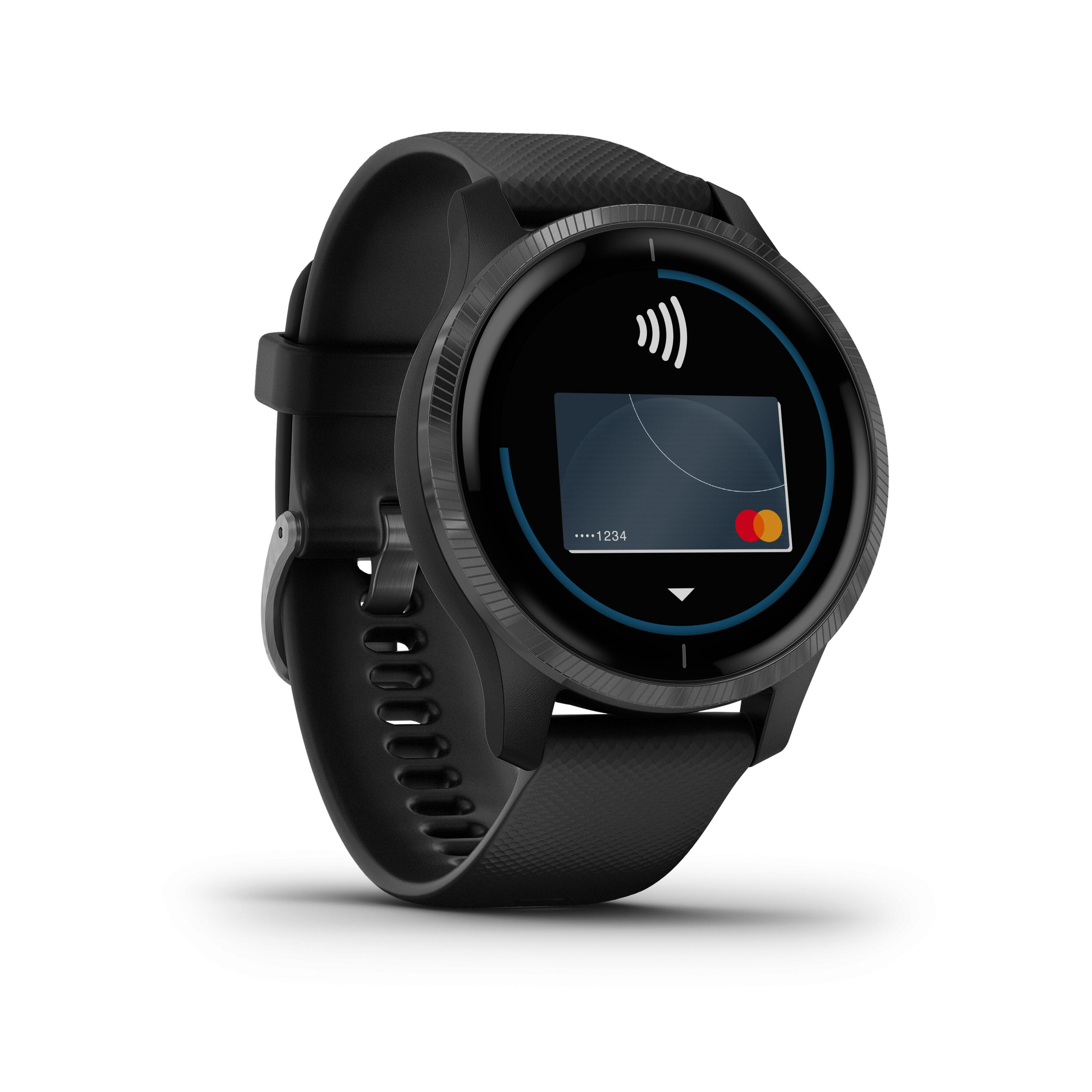 GARMIN VENU music cardio multi-sport smart watch - black 10/10
