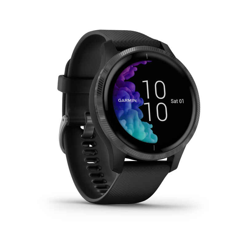 GPS-Uhr Smartwatch Multisportuhr - Garmin Venu schwarz Media 1