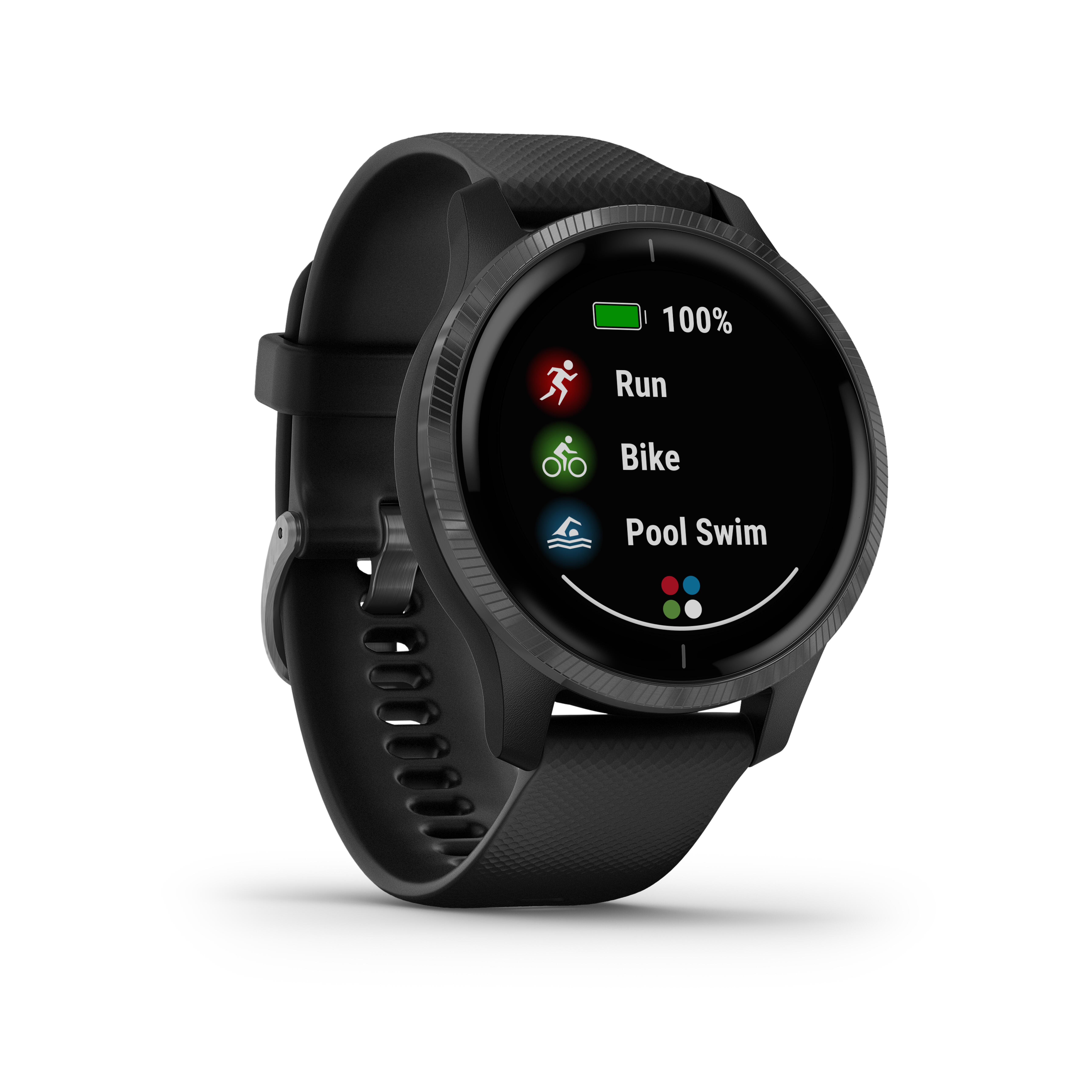 GARMIN VENU music cardio multi sport smart watch black