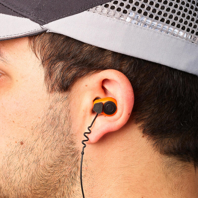 Dopuri electronice de urechi protecție anti-zgomot 3M PELTOR EEP-100 Portocaliu