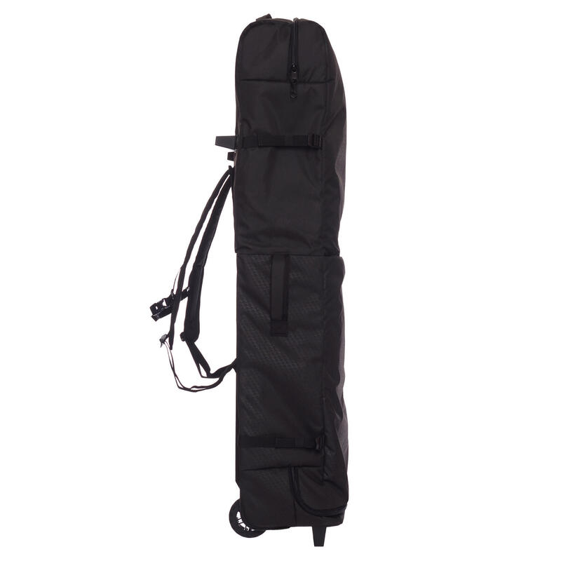 Husă tip troller cu roți bodyboard surf trip bag 900 Negru