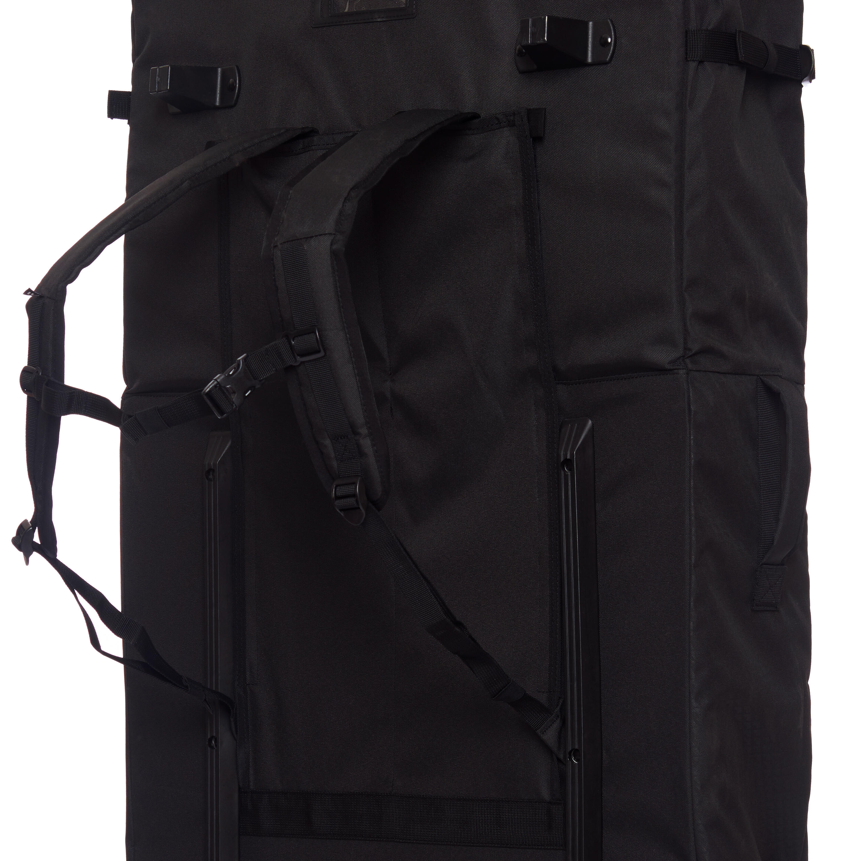 DECATHLON Cestovný kufor na bodyboard na kolieskach 900 čierny bez · záber 5