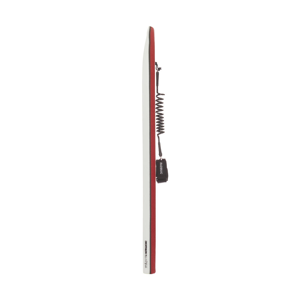 Bodyboard 500 41,5" 43,5" rot/gelb