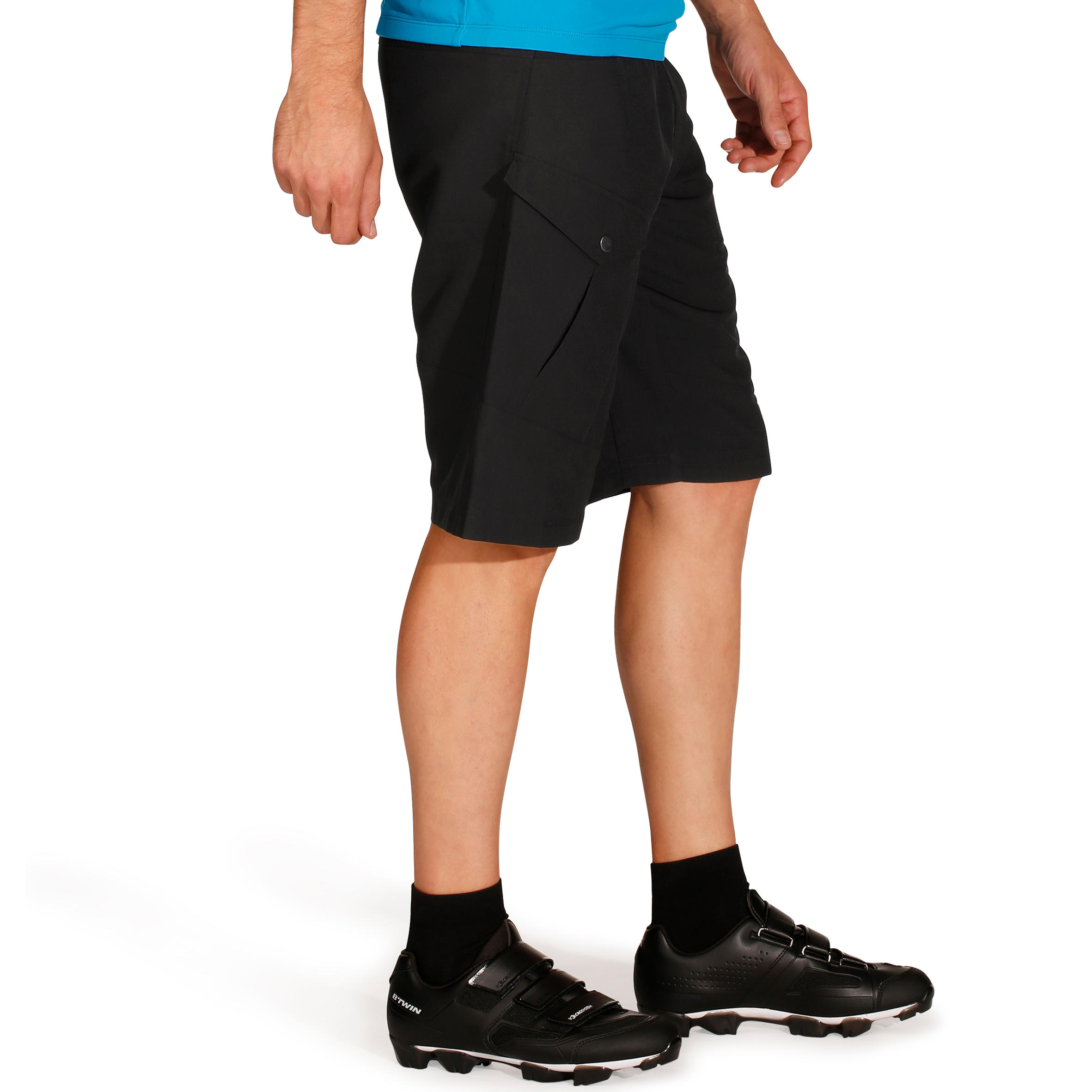 500 Mountain Bike Shorts - Black