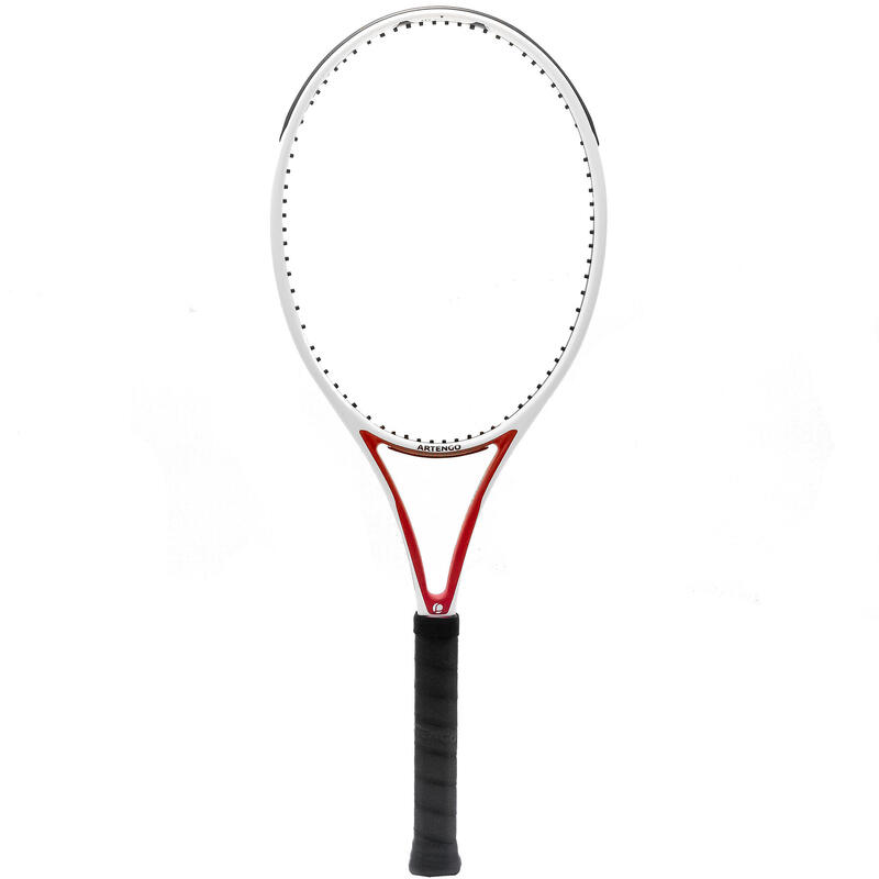 Raquette de tennis adulte - TR960 PRECISION Pro 18x20 blanche 305g NON CORDEE