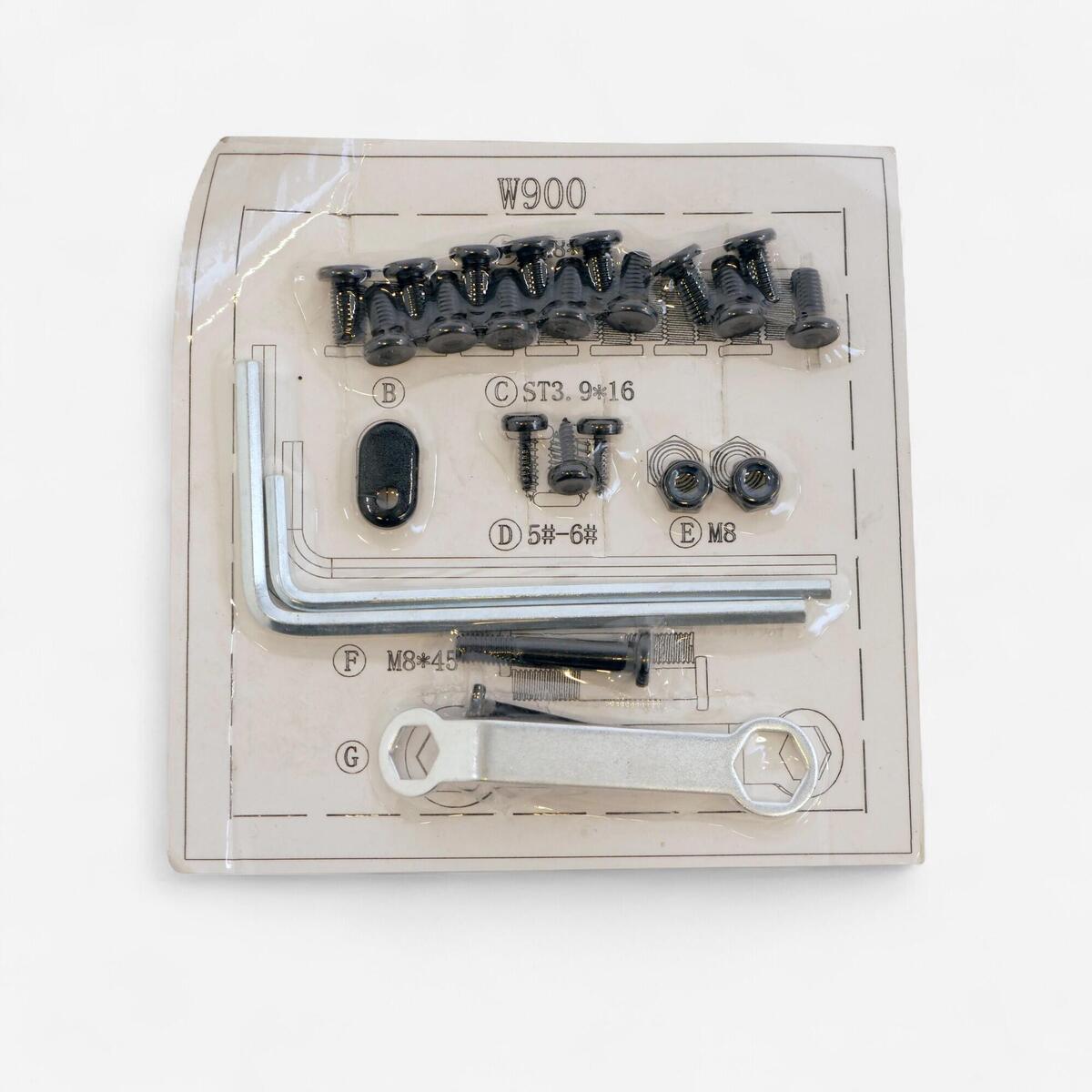 KIT VISSERIE W900