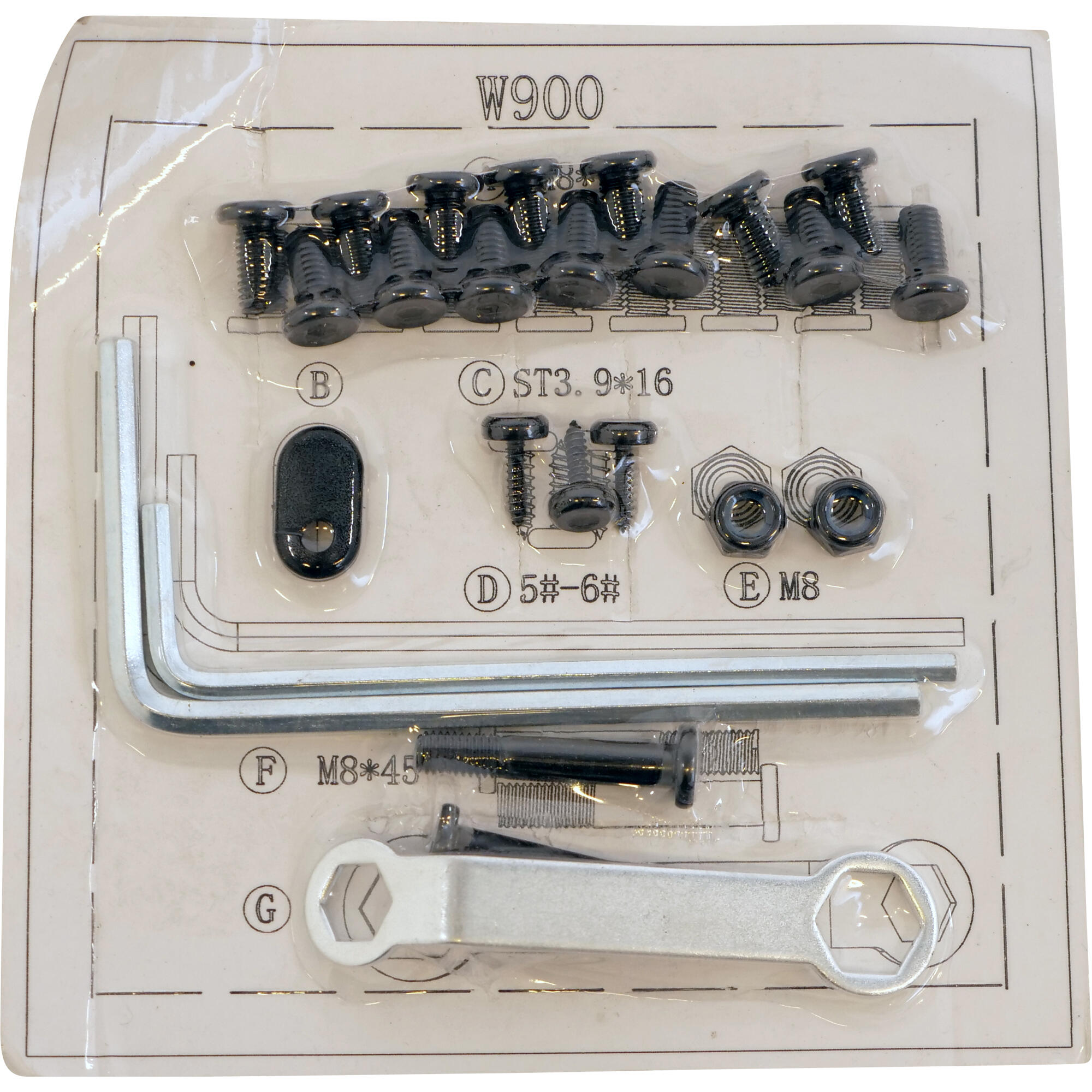 W900 SCREW KIT