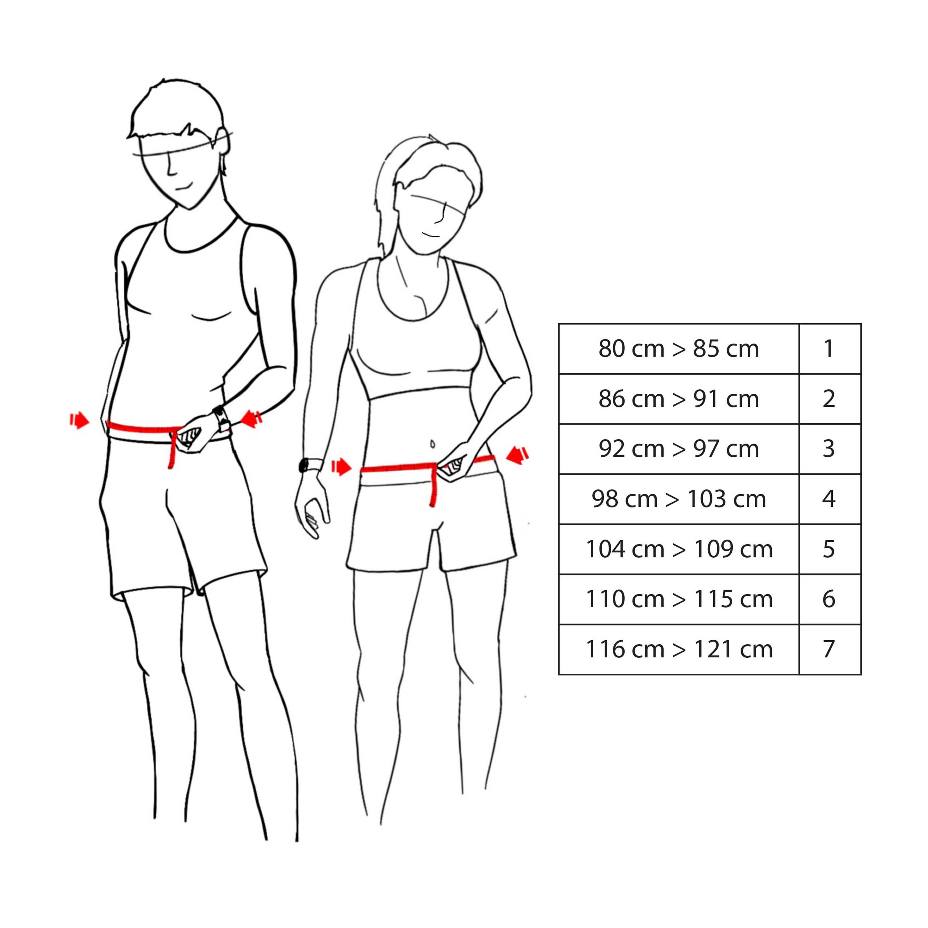 Running Belt for Carrying Hydration Flask (2 x 250 ml), energy gels, keys, phone -  5
