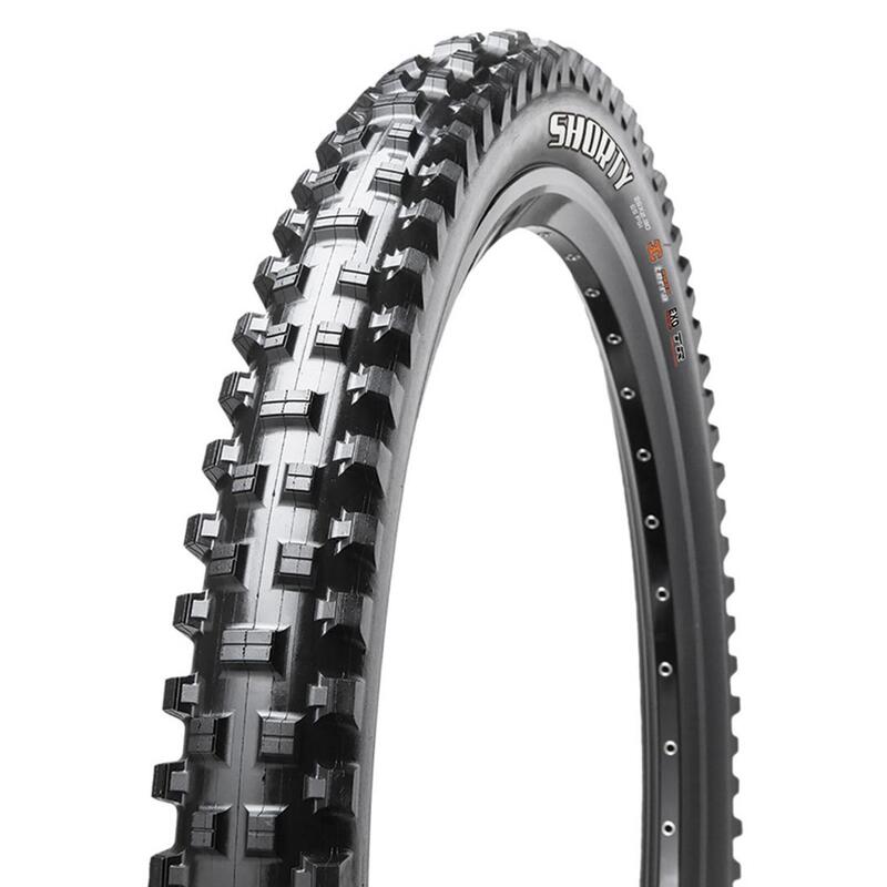 

Покрышка Maxxis Shorty 27,5X2,3 3C_SLASH_Exo_SLASH_TR 60 TPI Foldable, X8663598