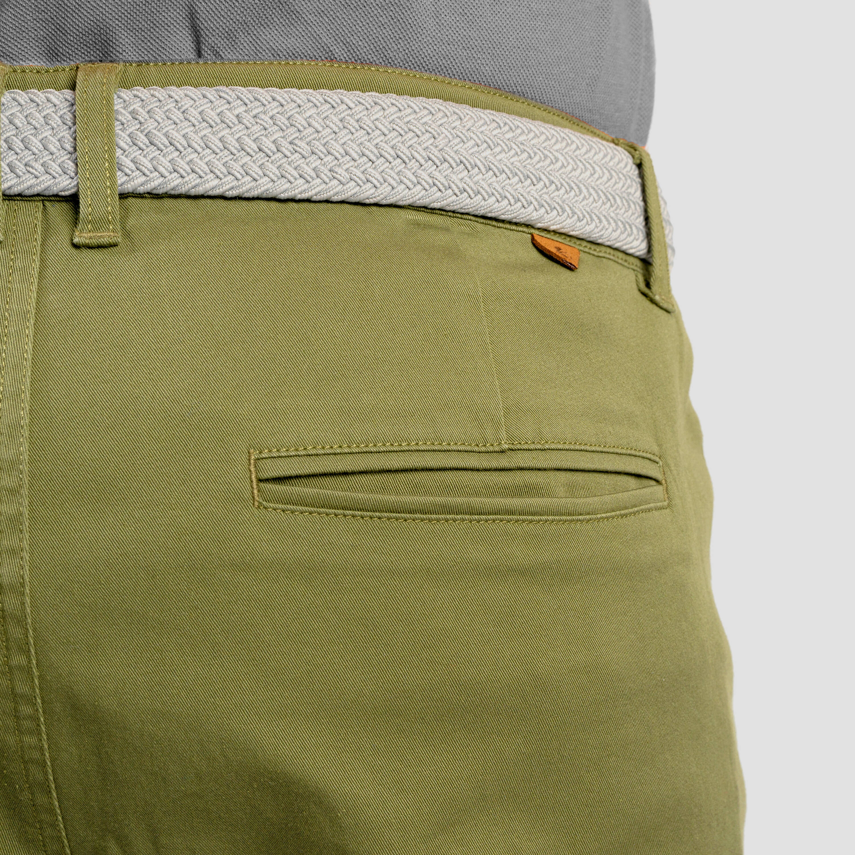 Men Golf Shorts MW500 Khaki -  4