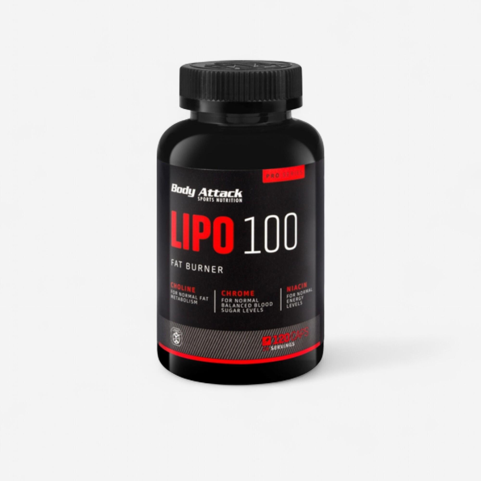 NO BRAND Capsule BODY ATTACK LIPO 100 - 120 capsule