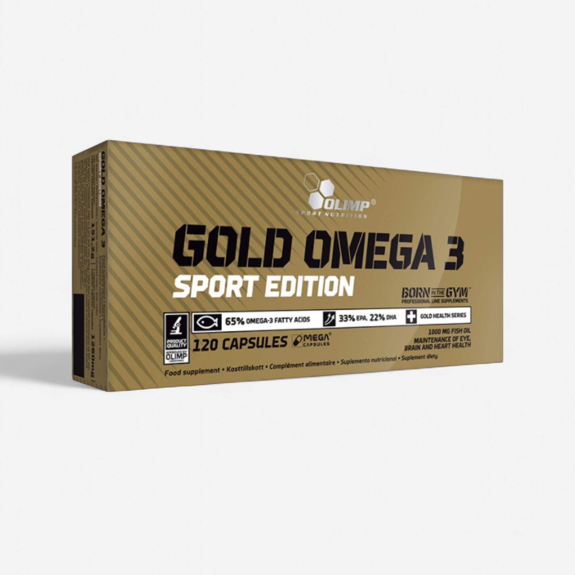 NO BRAND Gold Omega-3 Sport Edition Capsules - 120 Capsules