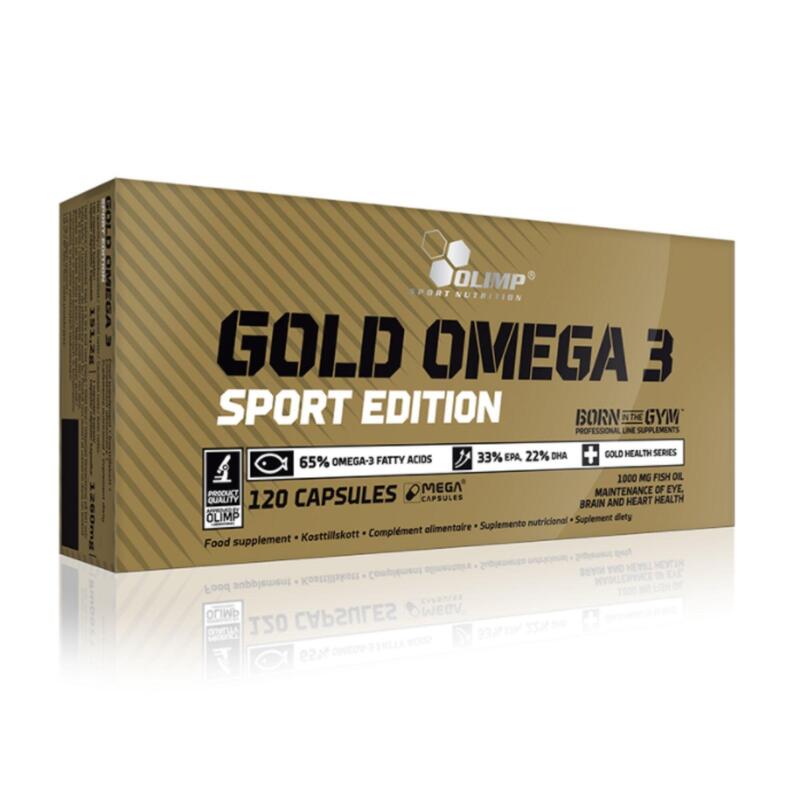 Capsules Olimp Omega-3 Gold Sport Edition (120 Caps)