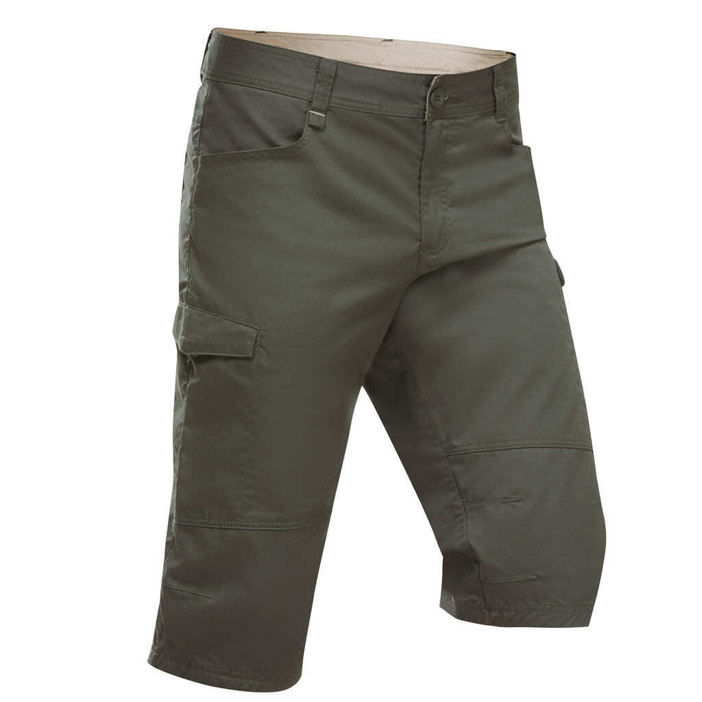 Men’s hiking bermuda shorts, NH500 - Green