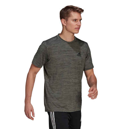 
      Fitness T-Shirt - Khaki Marl
  