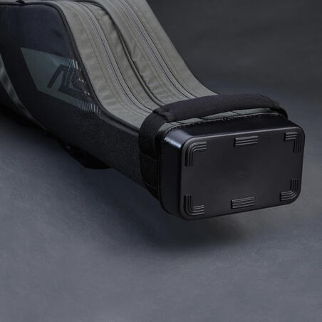 Полужесткий чехол на 2 удилища для рыбалки на фидер. 