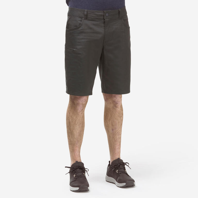 Buy Men's Regular Country Walking Shorts NH500 - Black Online | Decathlon
