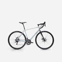 Road bike Triban RC 120 Disc Brake - Grey