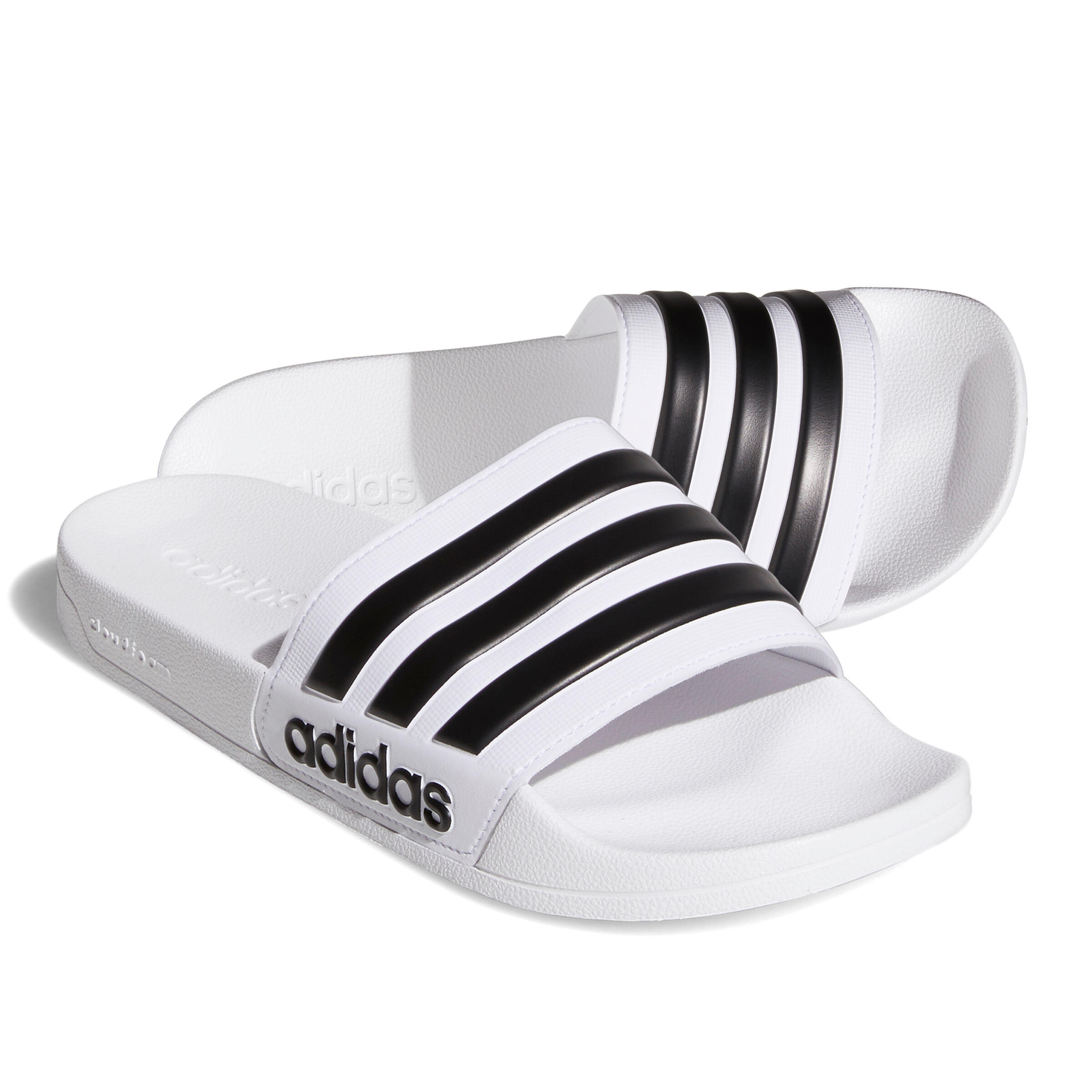 Ciabatte con fascia Adidas Originals ADILETTE BONEGA W Bianco - 89512