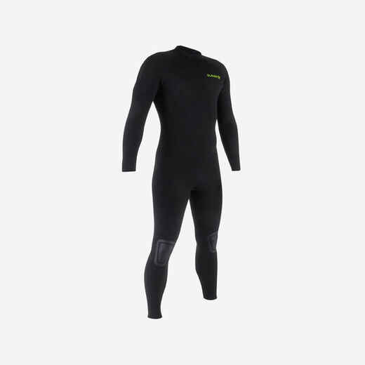 
      Men's Surfing 4/3 mm Neoprene Wetsuit 100 - Black
  