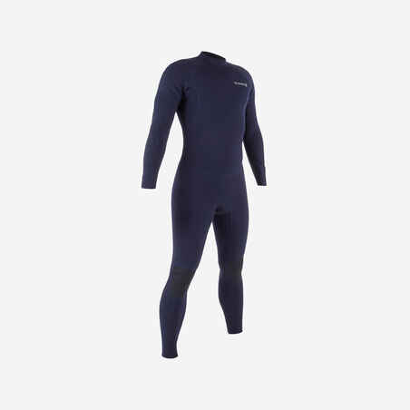 Vyriškas banglentininko kostiumas „100“, 2/2 mm storio neopreno, mėlynas