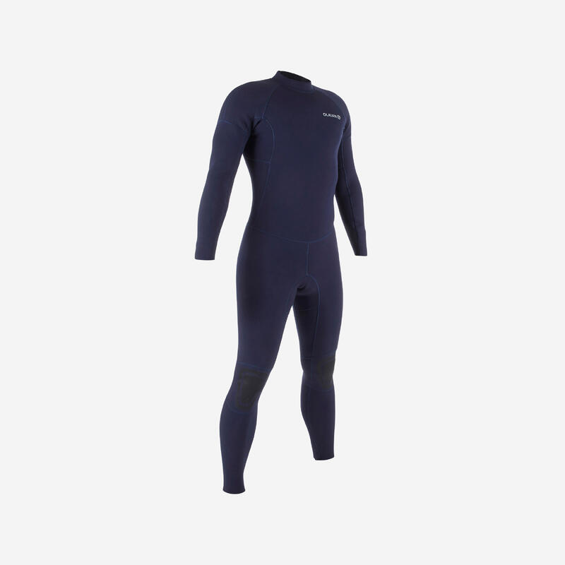 Neoprenanzug Surfen Herren - 100 Neopren 2/2 mm blau