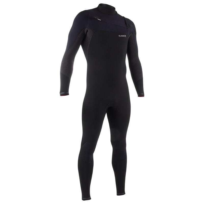 Combinaison SURF 900 Néoprène 4/3 mm homme Noire