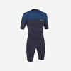 Men's Surfing Stretch Neoprene Shorty Wetsuit 500 -Blue