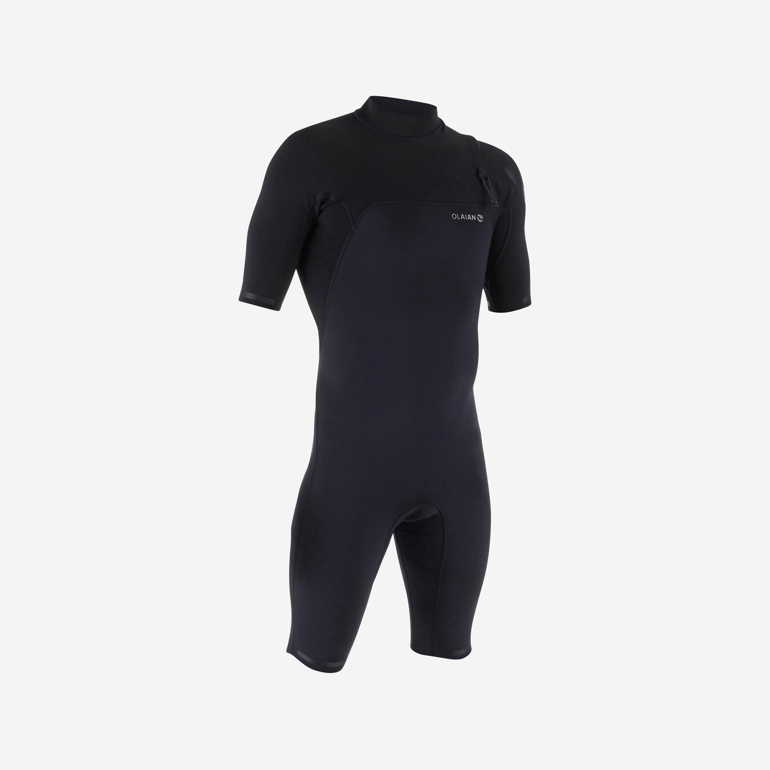 OLAIAN Neoprenanzug Shorty Surfen Herren No Zip kurzarm – 900 schwarz | 03583788034797 OLAIAN Neoprenanzug Shorty Surfen Herren No Zip kurzarm – 900 schwarz | 03583788034797