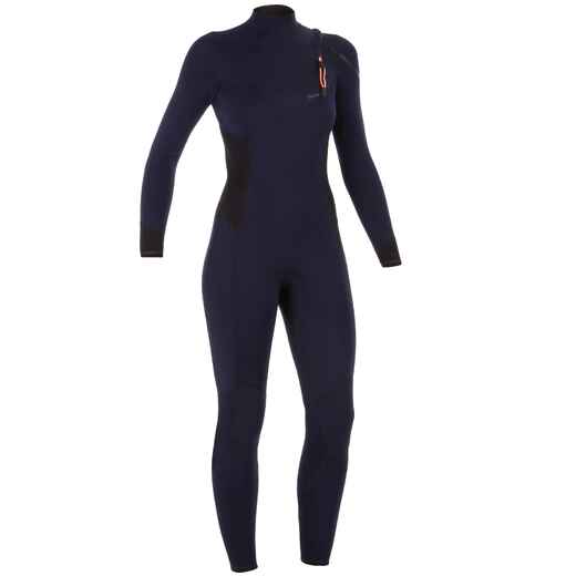 
      Moteriškas plaukimo kostiumas iš 3/2 mm storio neopreno „900“, jūros mėlynas
  