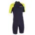 Kids Surfing Neoprene Suit 100 1.5 mm Blue Yellow