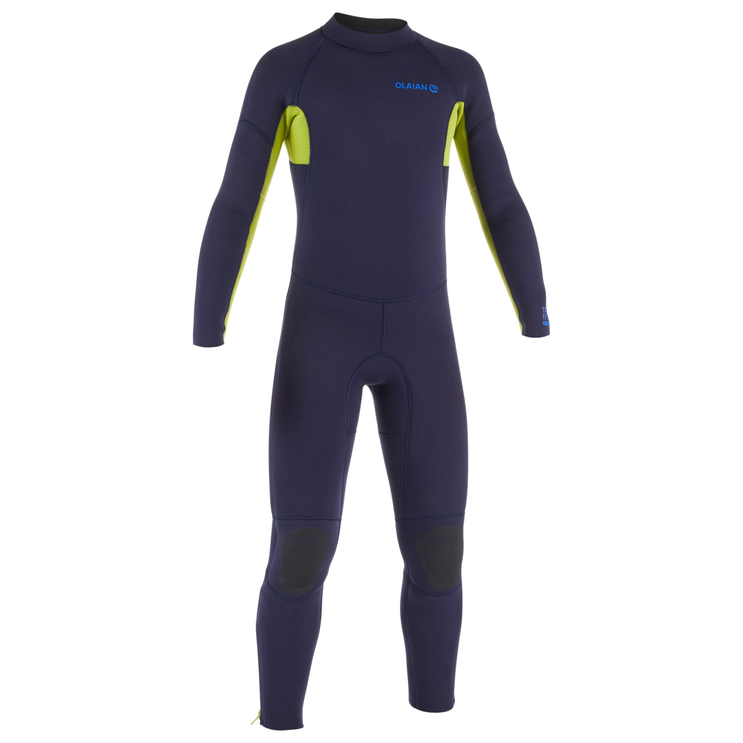 OLAIAN Kids' Steamer Full Wetsuit 100 4/3