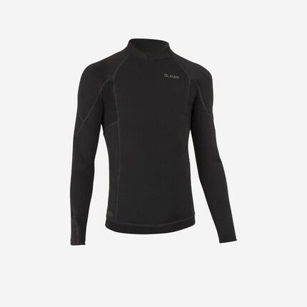 UV-Shirt Kinder langarm - 900 schwarz