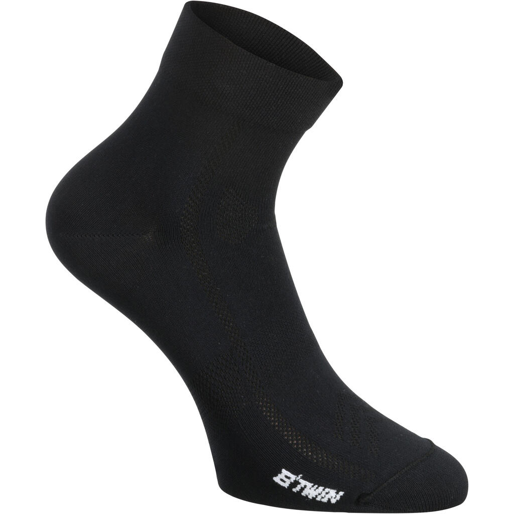 Chaussettes vélo ROADR 500 jaune fluo