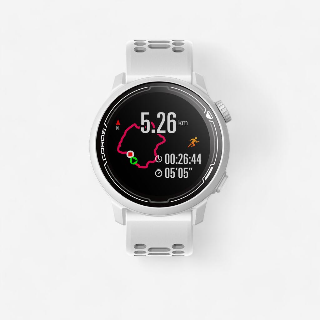Coros pace 2 multisport gps smartwatch - white