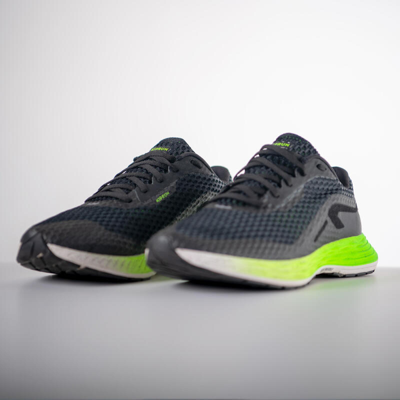 Pánské běžecké boty KD500 černo-zelené 