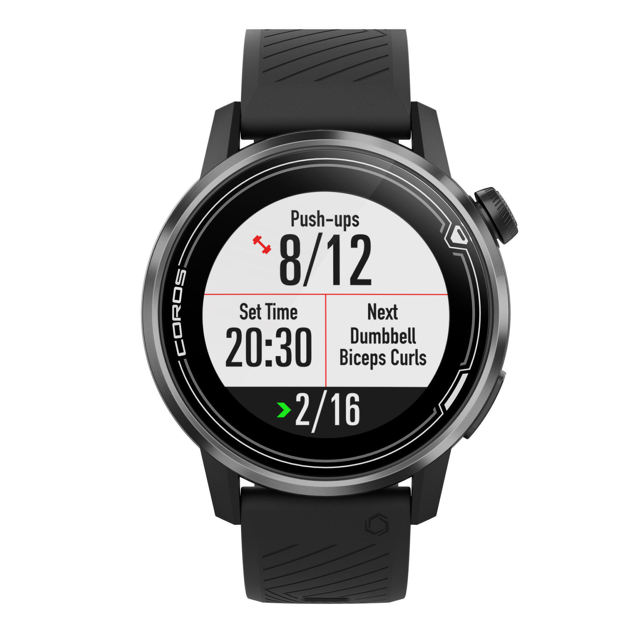 COROS APEX 42mm MULTISPORT GPS SMARTWATCH - BLACK GREY 14/14