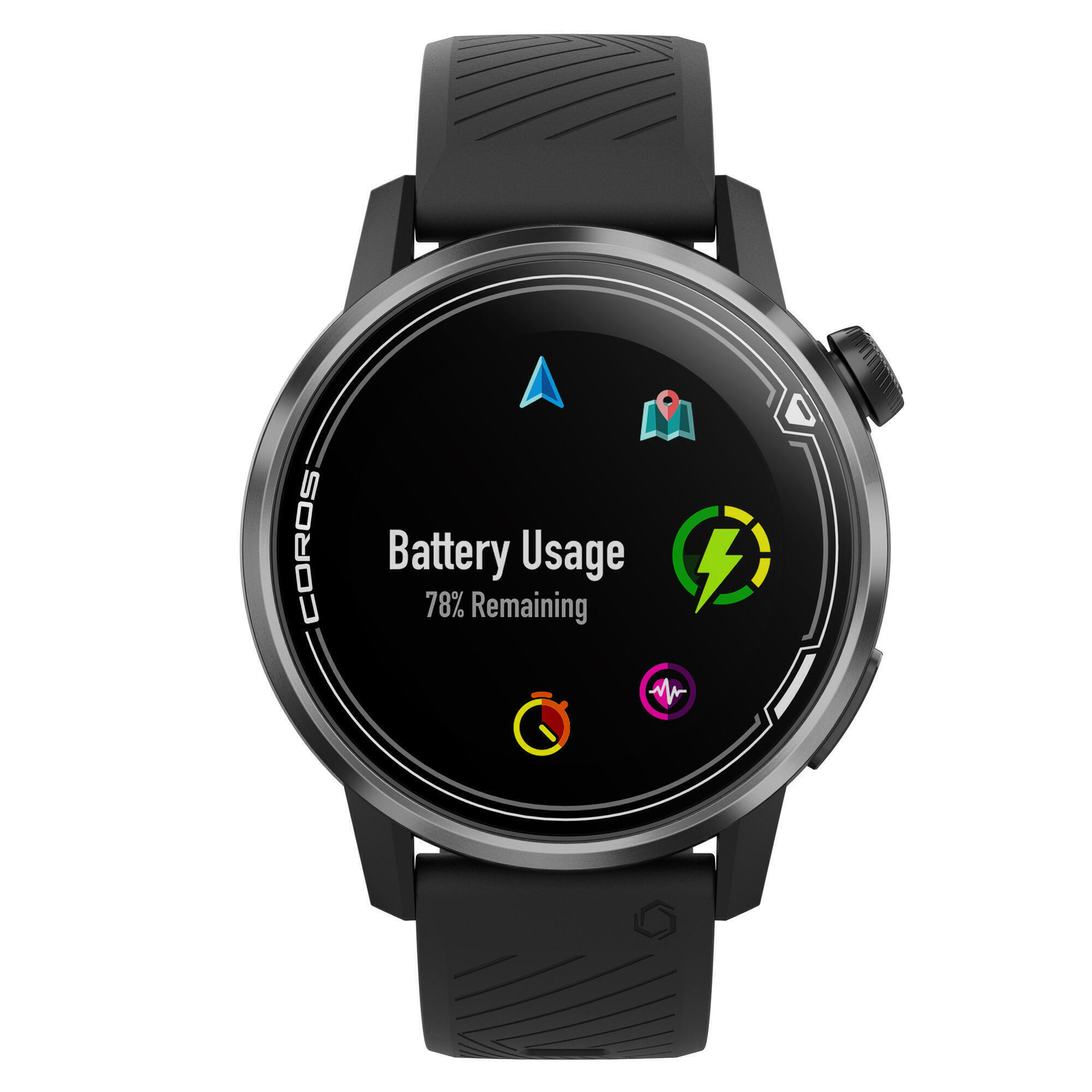 COROS APEX 42mm MULTISPORT GPS SMARTWATCH - BLACK GREY 13/14