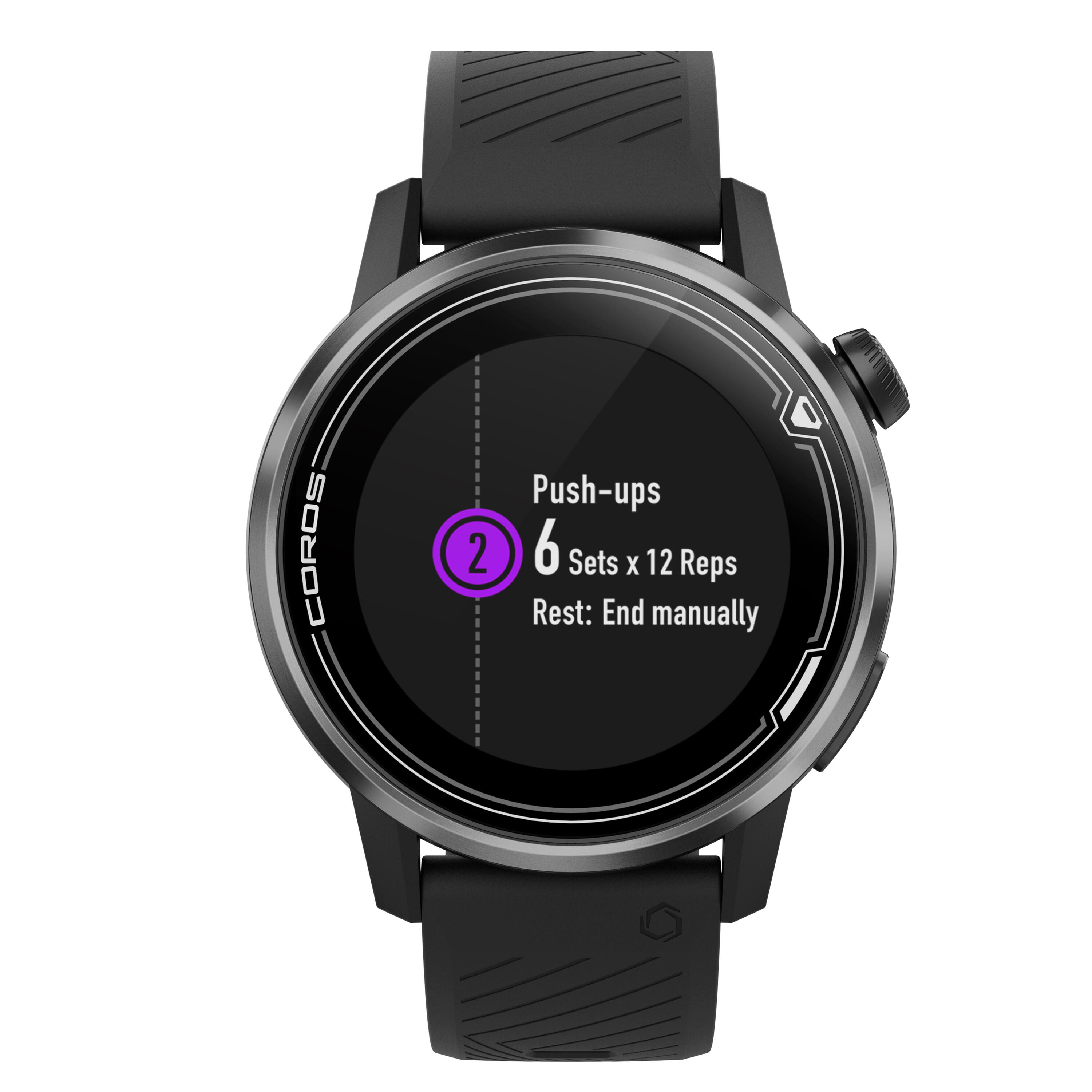 COROS APEX 42mm MULTISPORT GPS SMARTWATCH - BLACK GREY 9/14