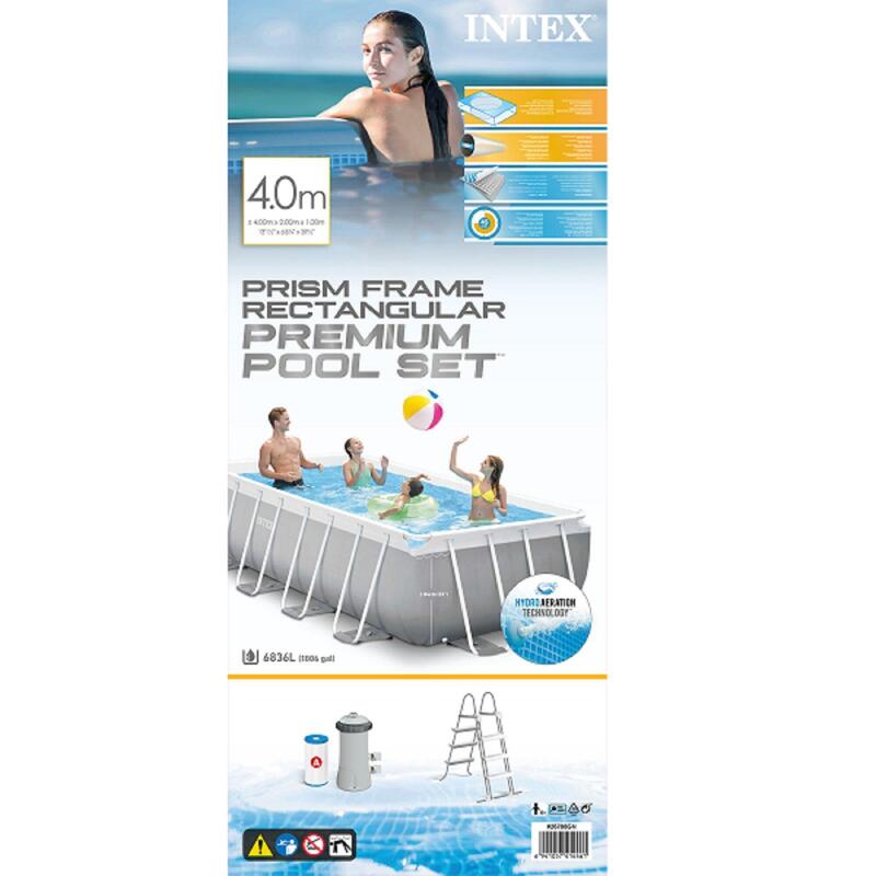 Kit piscine Prism Frame 400x200x100