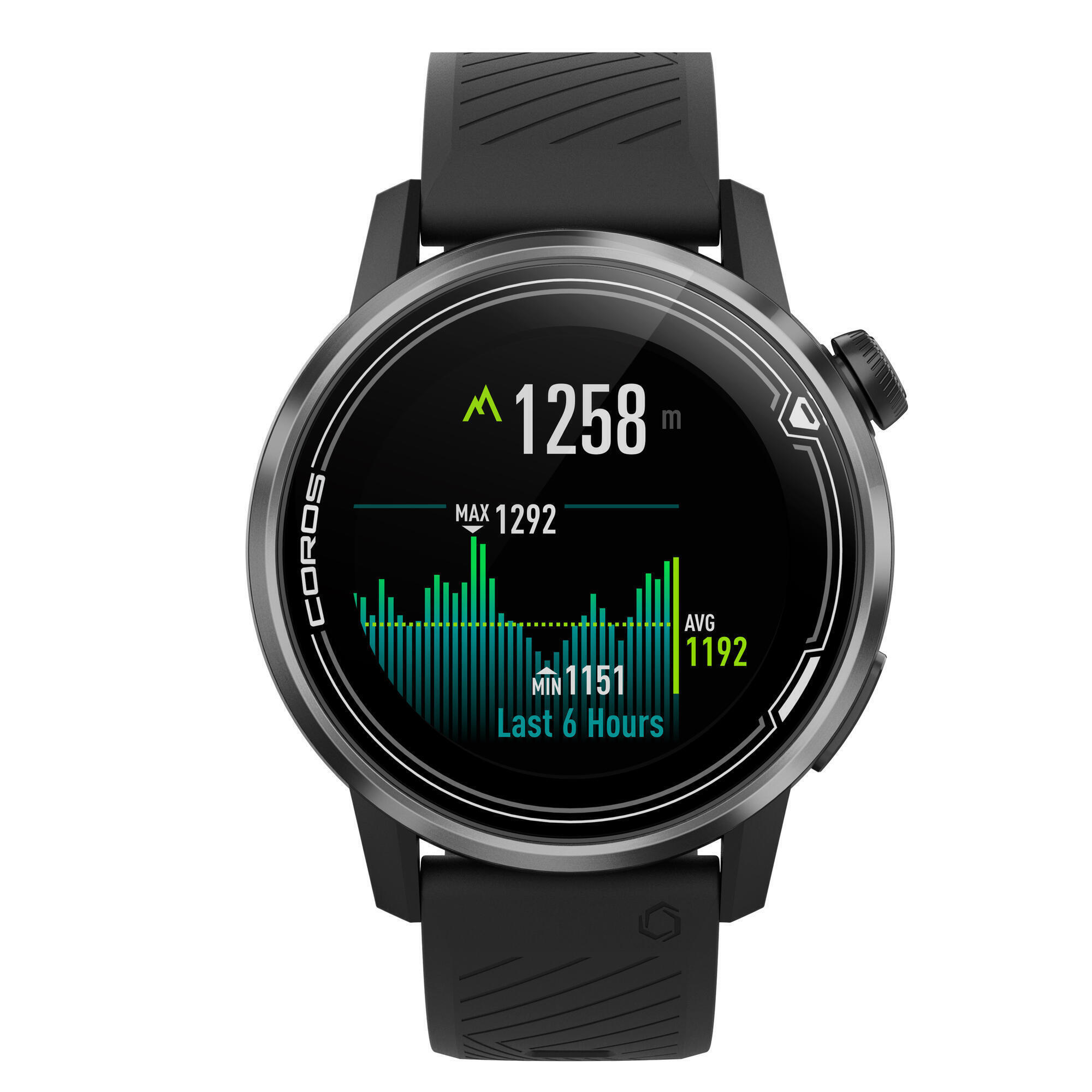 COROS APEX 42mm MULTISPORT GPS SMARTWATCH BLACK GREY