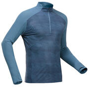 Men's Hiking Synthetic Anti-UV Long-Sleeved T-Shirt MH550