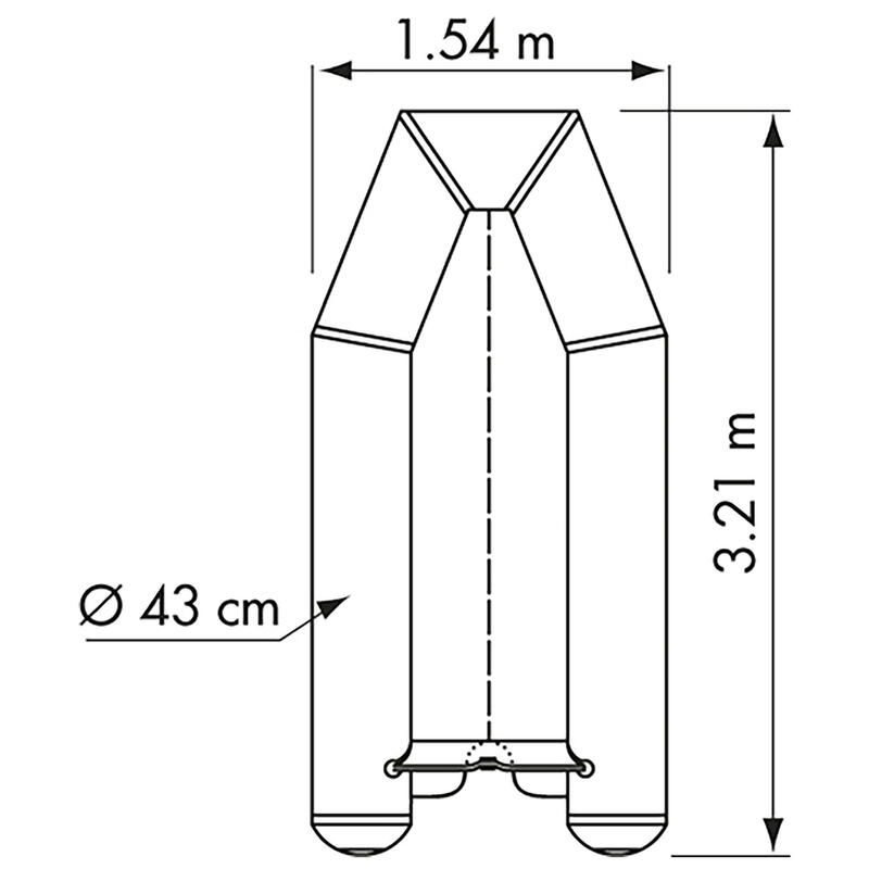 Felfújható gumicsónak - FUN II PI320VB G