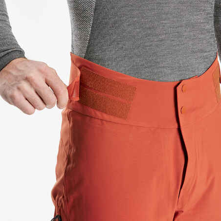 MENS SKI TROUSERS - FR500 -  TERRACOTTA