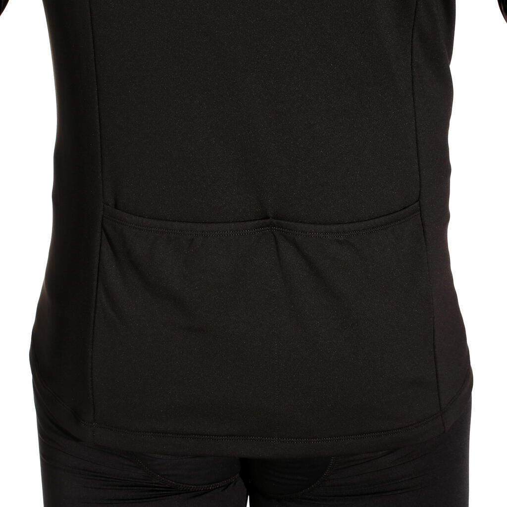 300 Long-Sleeved Cycling Jersey - Black