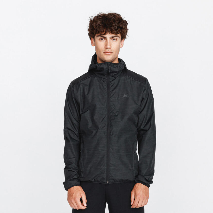 VESTE RUNNING COUPE VENT ET COUPE PLUIE RUN RAIN HOMME Kalenji Decathlon